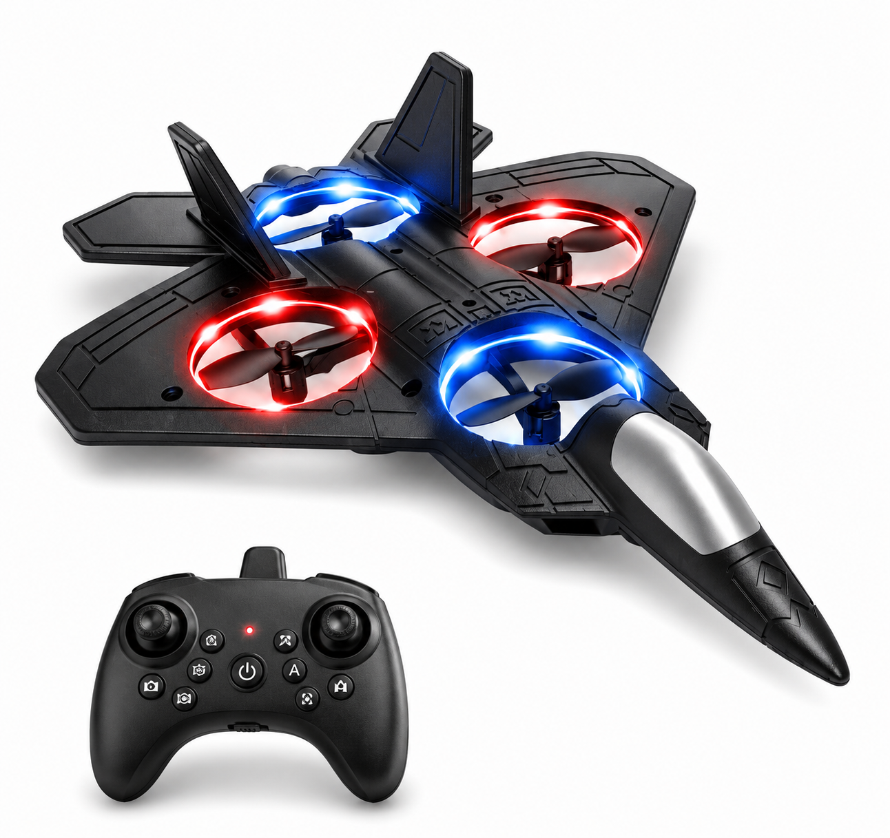 Avion Télécommandé Lumineux Rechargeable