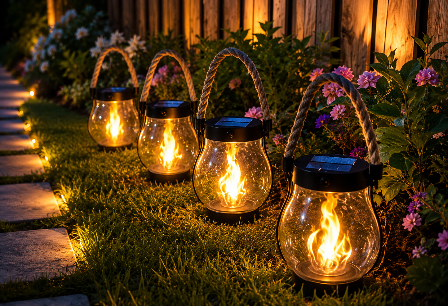 Lanterne Solaire Extérieure Pour Jardin Et Terrasse