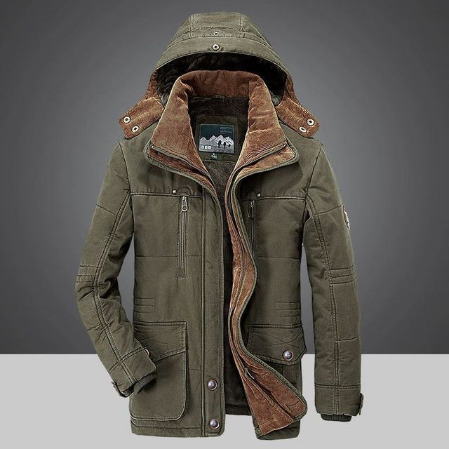 Manteau d'Hiver Homme Confort Premium