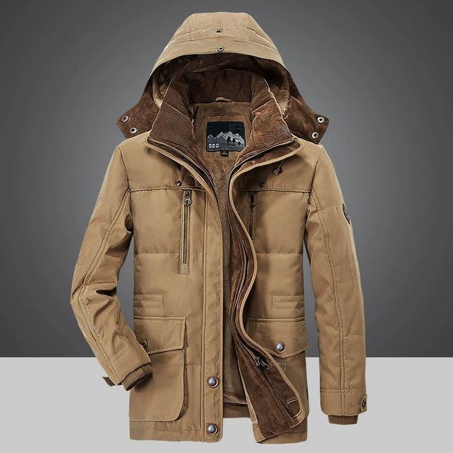Manteau d'Hiver Homme Confort Premium