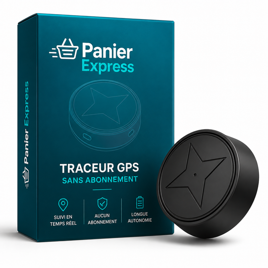 Panier Express – Mini Traceur GPS Temps Réel Sans abonnement