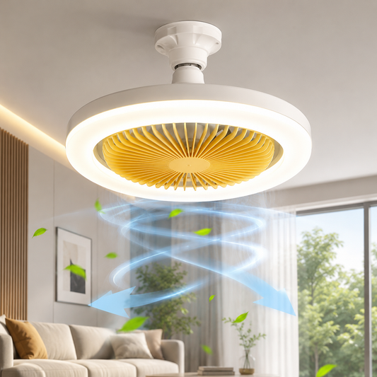 Ventilateur Plafonnier LED Design Moderne
