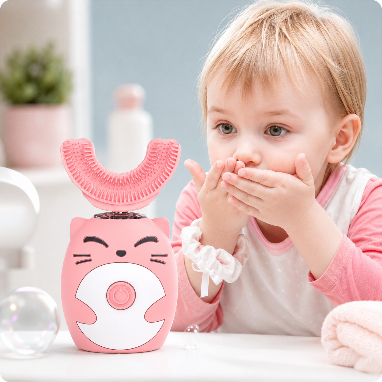 Panier Express - Brosse à Dents Électrique Rechargeable pour Bébé