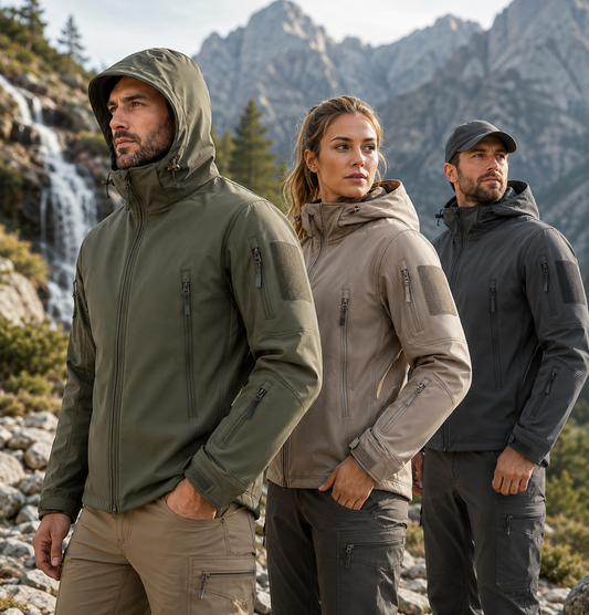 Veste de Randonnée Imperméable Unisexe