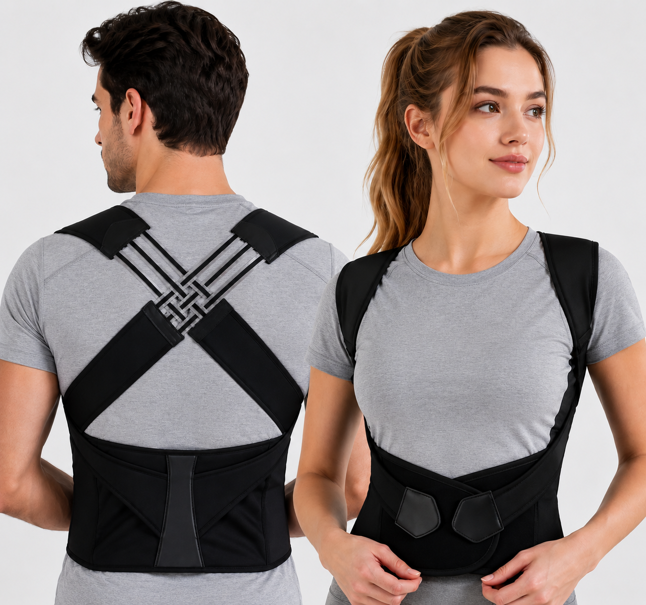 Correcteur de Posture Ajustable et Confortable