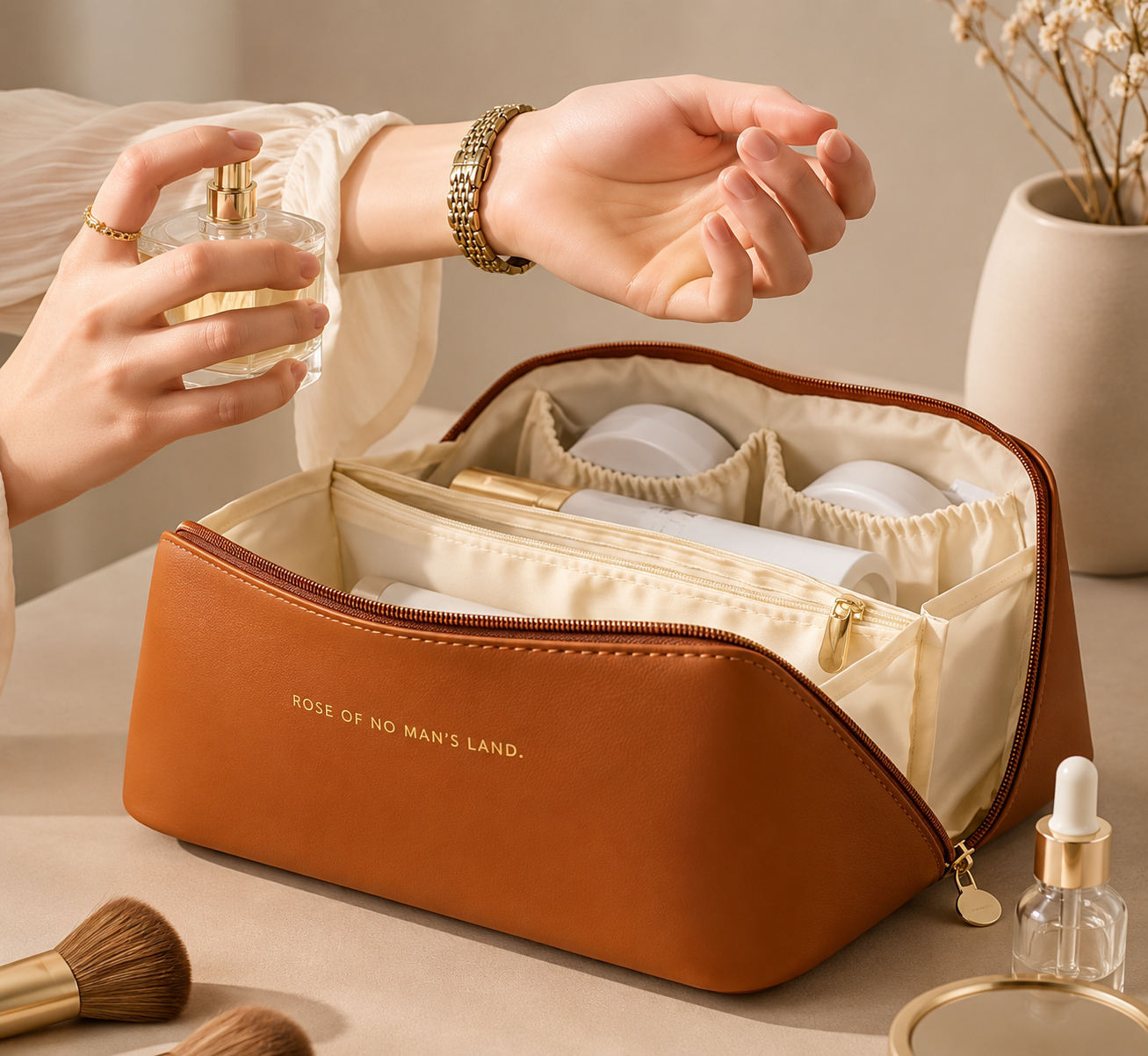 Trousse de Beauté Luxe Grande Capacité