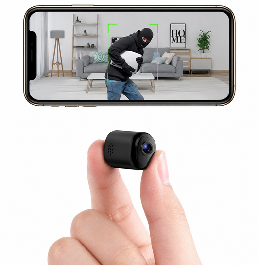 Mini Caméra Espion HD Sans Fil avec Contrôle à Distance