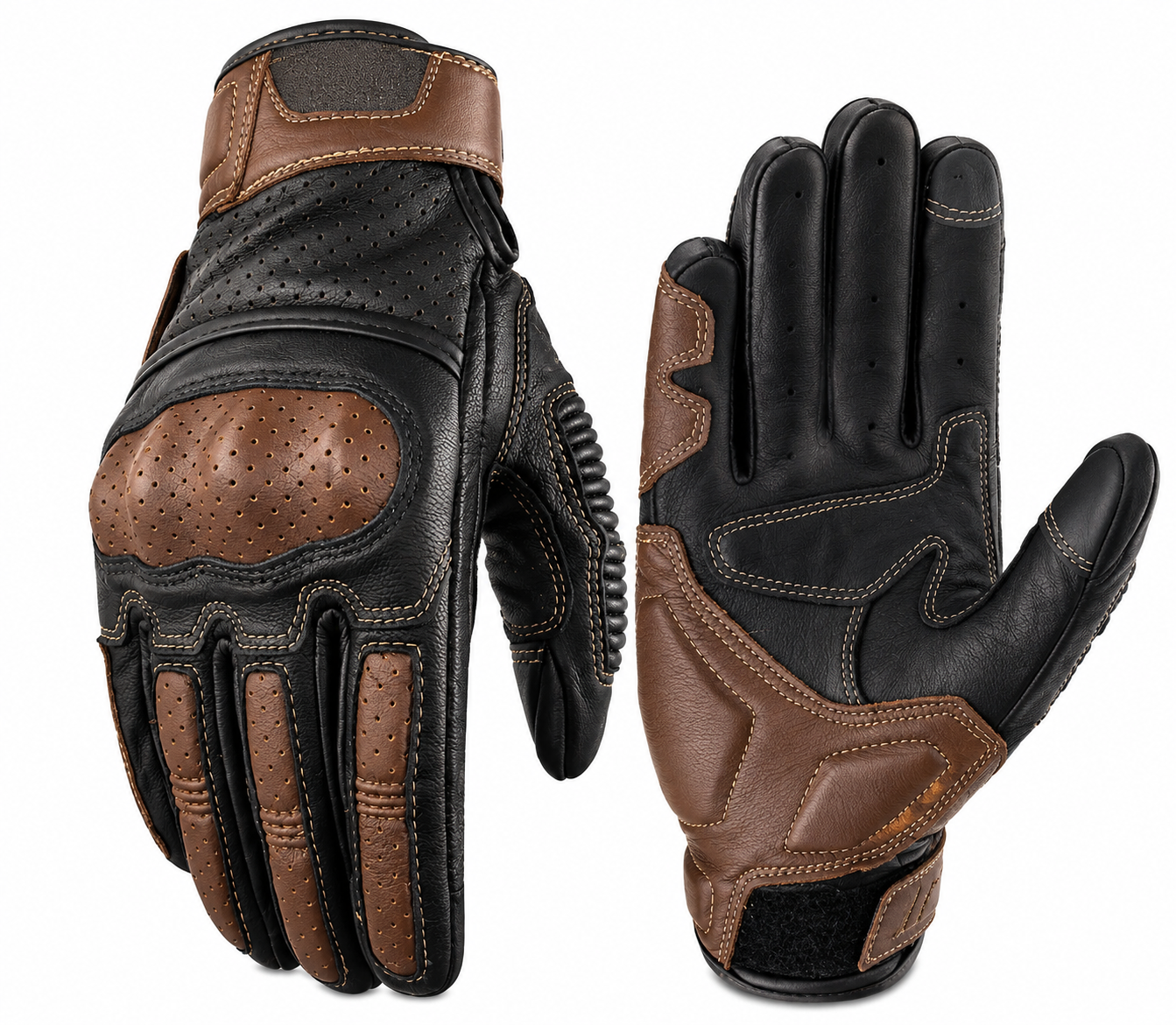 Gants Moto Style Vintage Premium