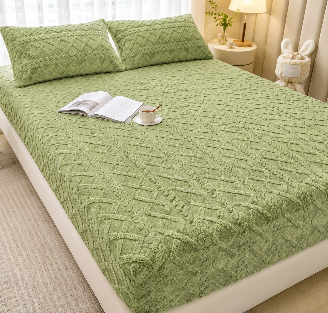 Protège-Matelas Extensible Ultra Doux