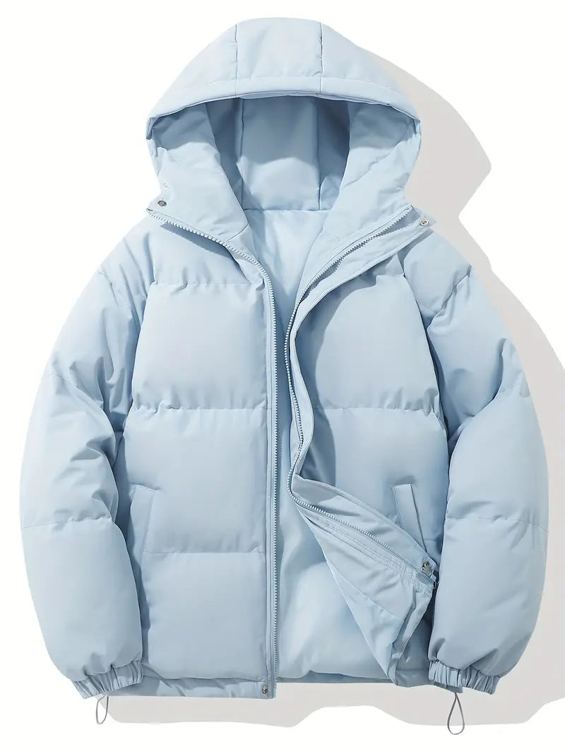 Veste Matelassée d'Hiver à Capuche pour Femme
