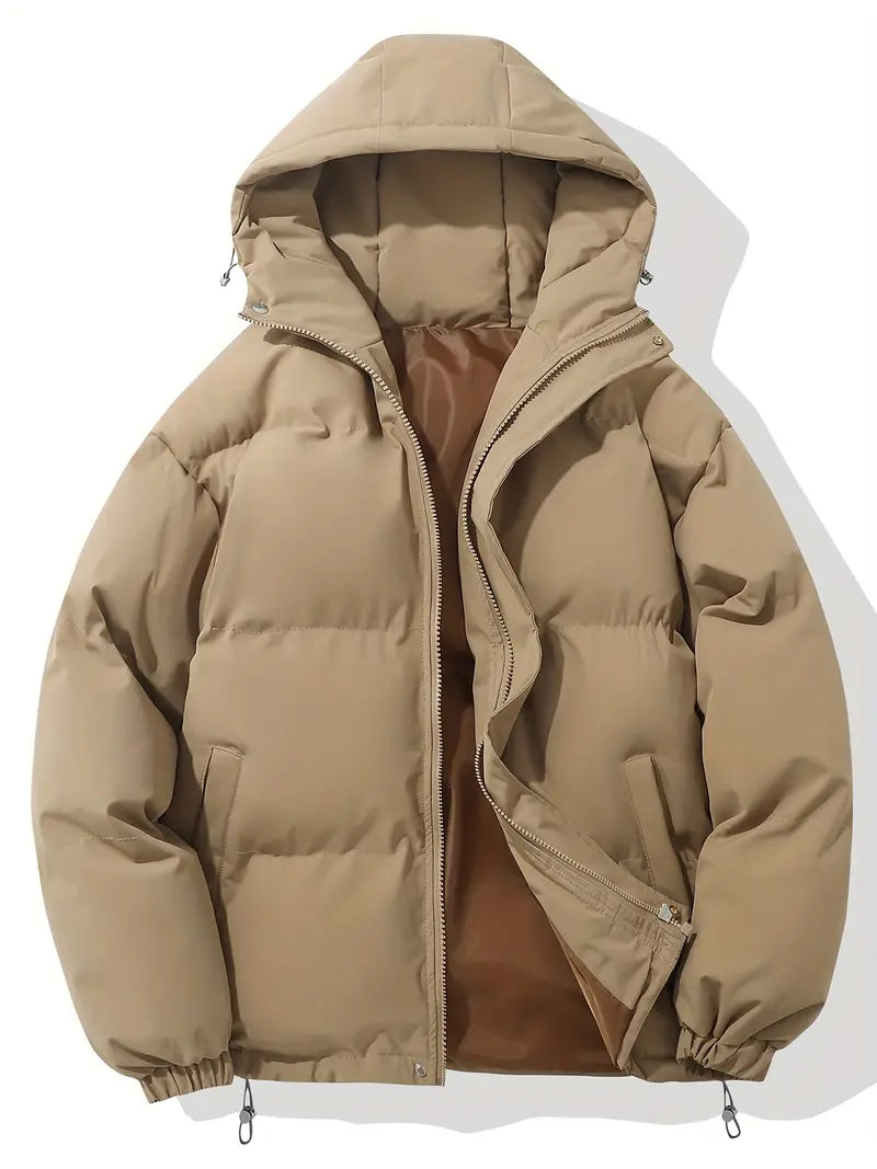Veste Matelassée d'Hiver à Capuche pour Femme