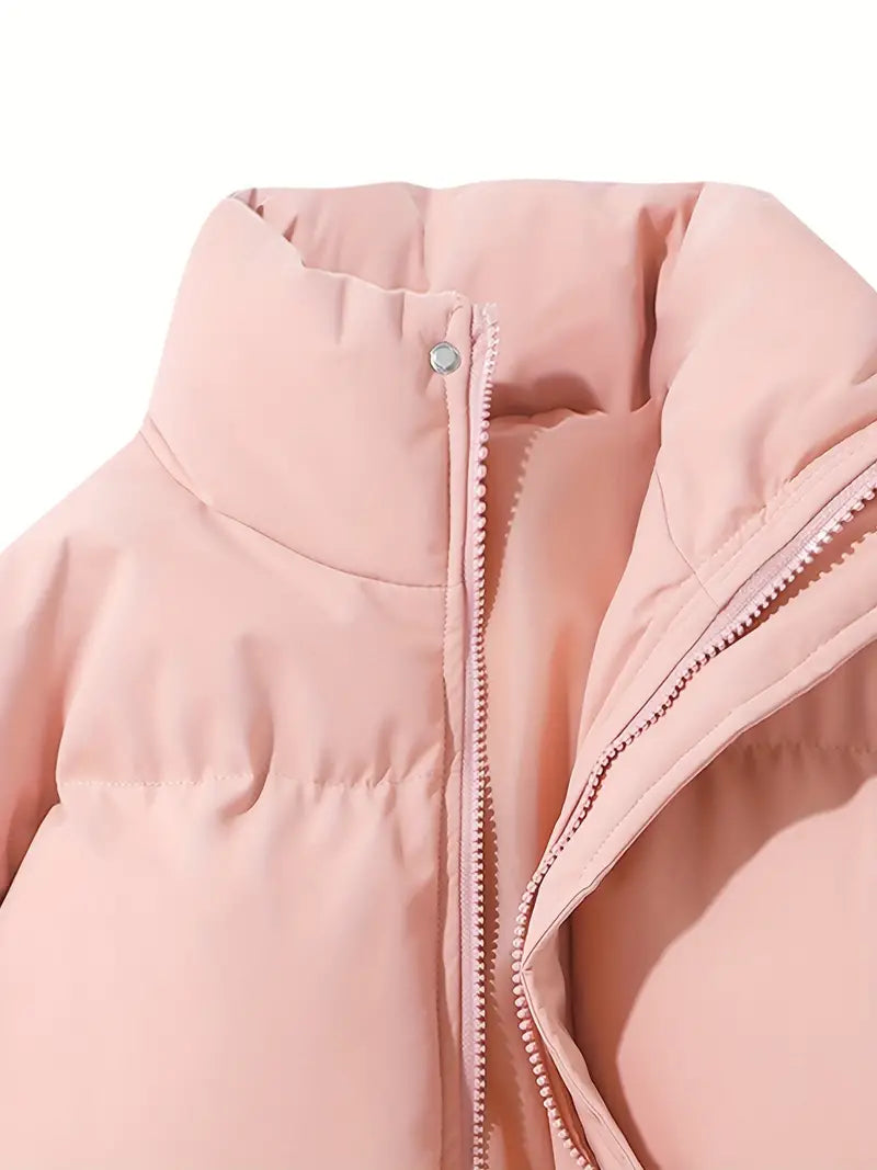 Veste Matelassée d'Hiver à Capuche pour Femme