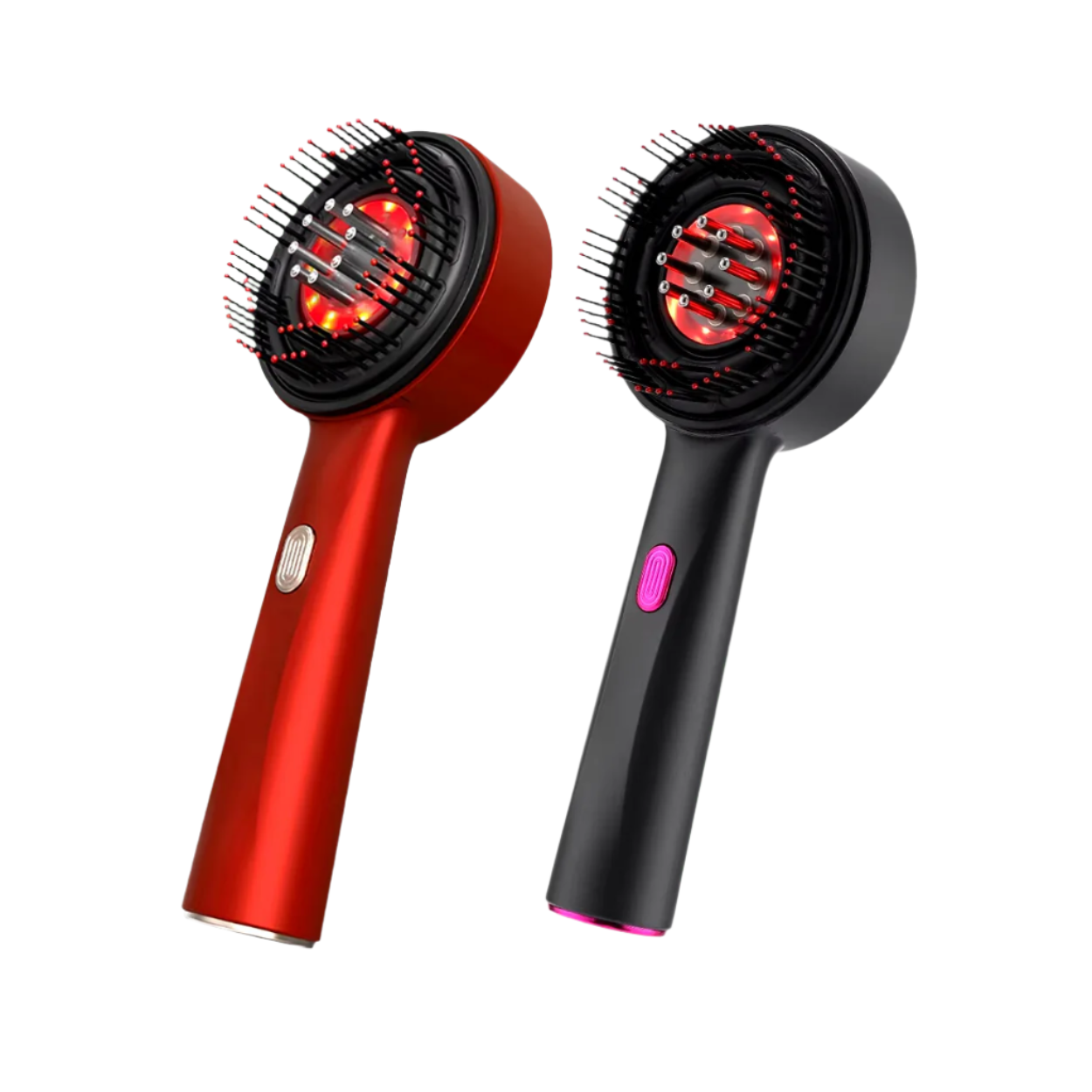 Peigne Massant Électrique pour Cheveux Fortifiés