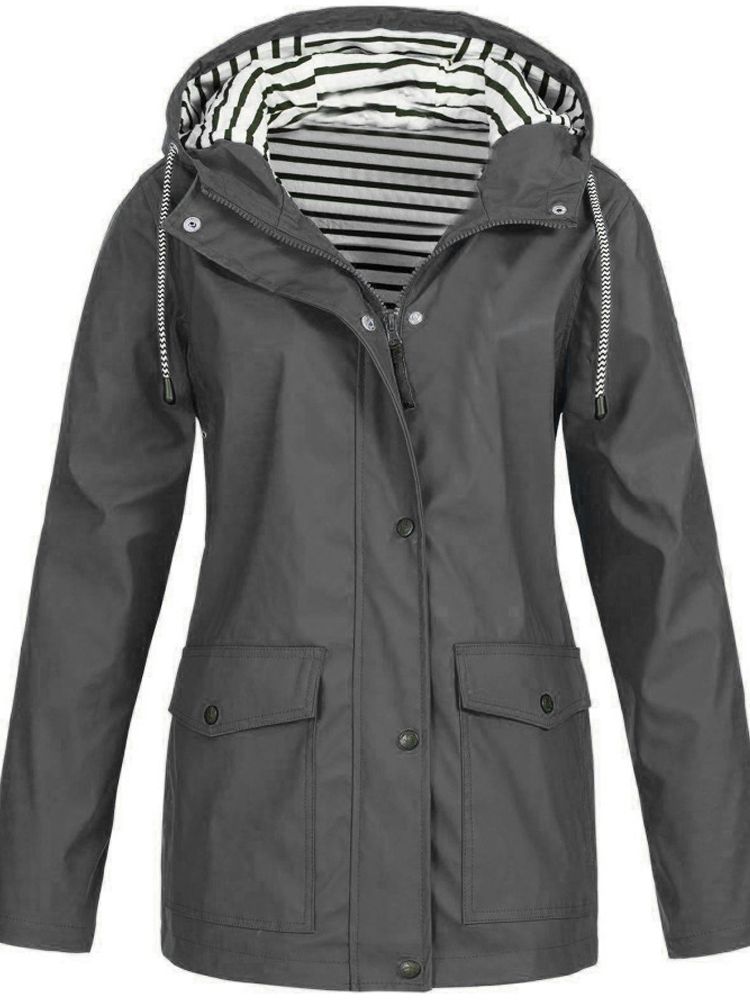 Veste Imperméable de Femme Élégante