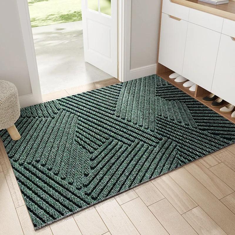 Paillasson Antidérapant Design Nordique – Tapis d'Entrée Anti-Saletés et Anti-Sable
