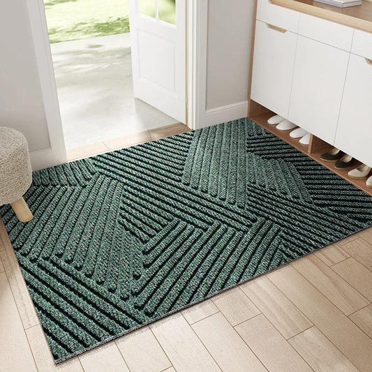 Paillasson Antidérapant Design Nordique – Tapis d'Entrée Anti-Saletés et Anti-Sable