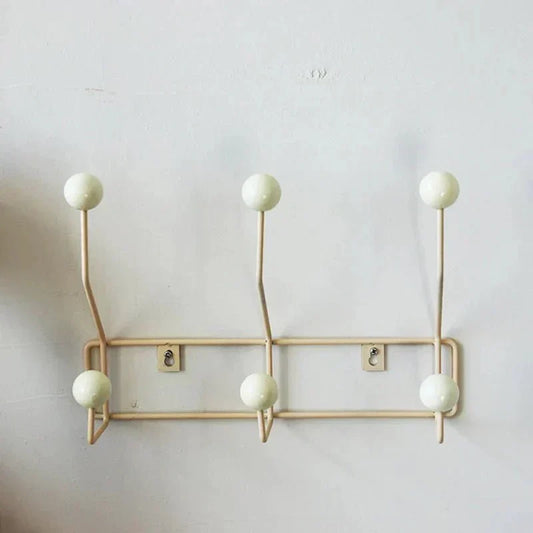 Ensemble de Patères Vintage en Métal pour Manteaux et Accessoires